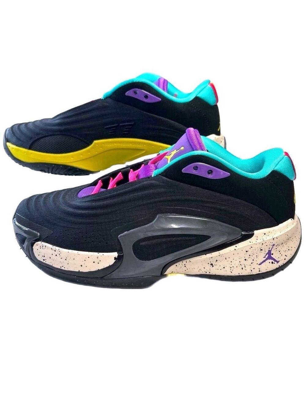Jordan Luka 3 GS Basketball Shoes "Black / Hyper Jade Pink" Youth/Men's 7 | NWT